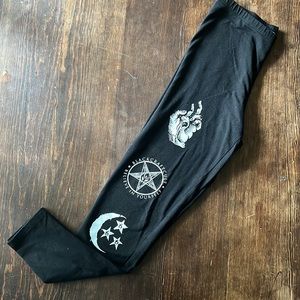 Blackcraft Severed Hands Leggings